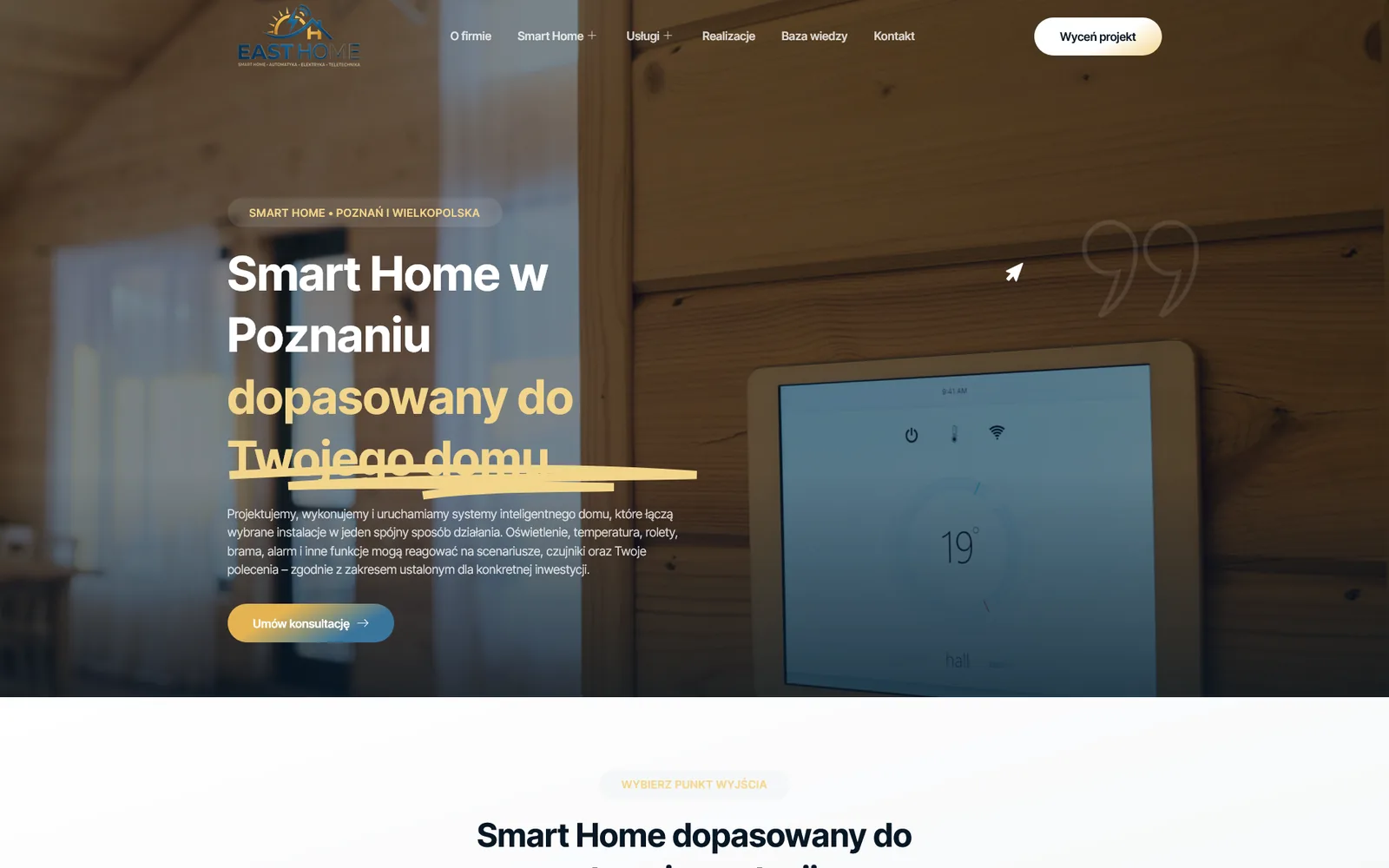 Strona: EAST HOME