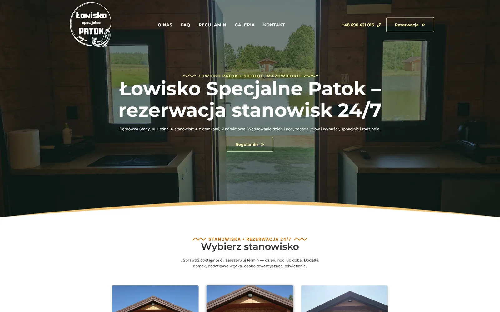 Strona: Łowisko Specjalne Patok