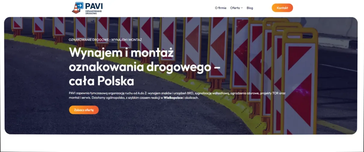 Strona: PAVI Oznakowanie